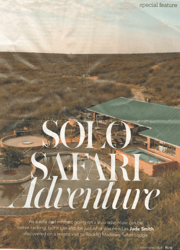 Solo Safari Adventure – Women & Home SA