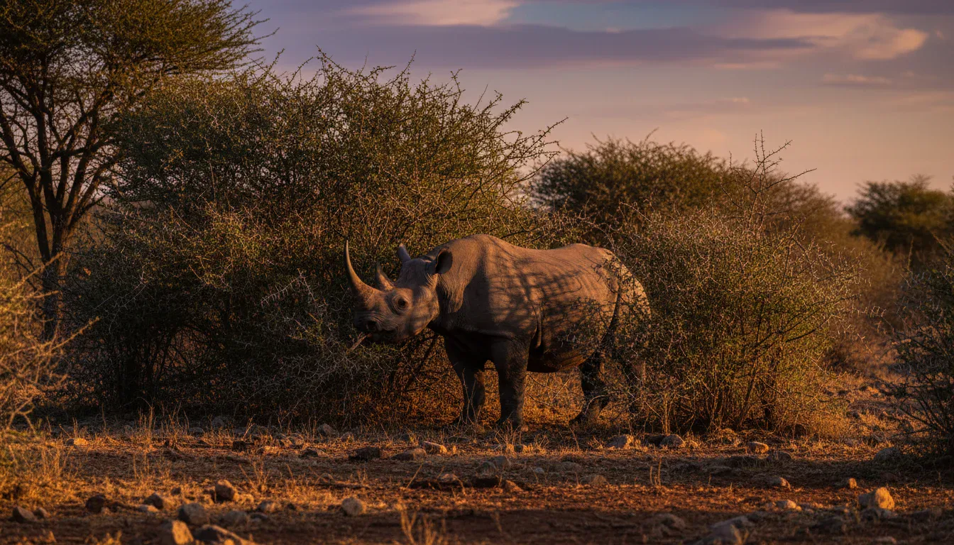 Black Rhino vs. White Rhino: Tracking Differences on Game Drives in Madikwe