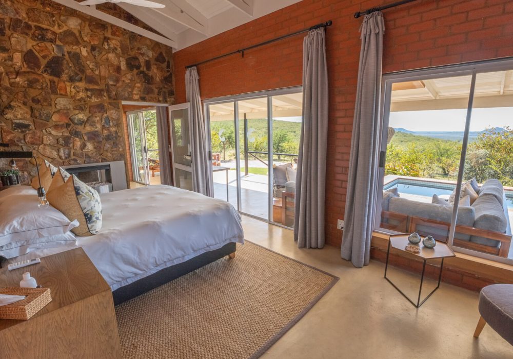 Tsukhudu Villa Bedroom